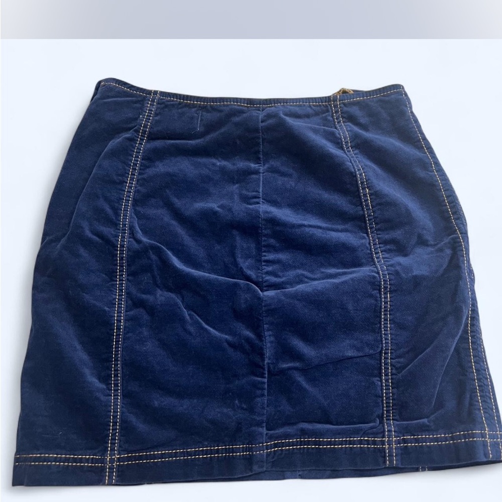 PacSun Dark Blue Pencil Skirt